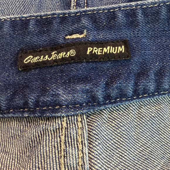 Y2K Guess Jeans Premium Womens Melrose Bootcut Size 30 Vintage Denim Medium Wash - Picture 7 of 10